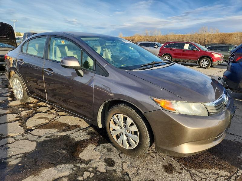 Photo 4 from auction – 2012 HONDA CIVIC LX with VIN 2HGFB2F50CH603504