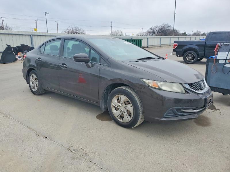 Photo 4 from auction – 2014 HONDA CIVIC LX with VIN 2HGFB2F55EH537888