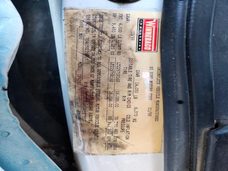 Photo 10 from auction – 1999 FORD E450 with VIN 1FDXE40S8XHA87887