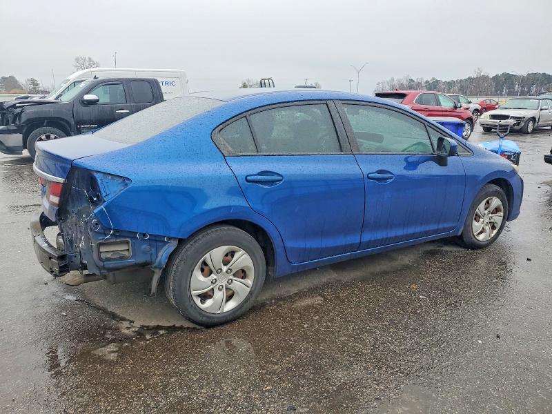 Photo 3 from auction – 2014 HONDA CIVIC LX with VIN 19XFB2F5XEE008348