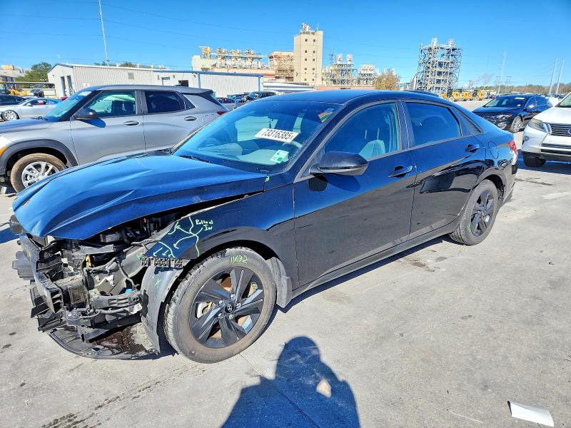HYUNDAI ELANTRA SE 2022 with VIN KMHLS4AG6NU322342 - Photo from auction
