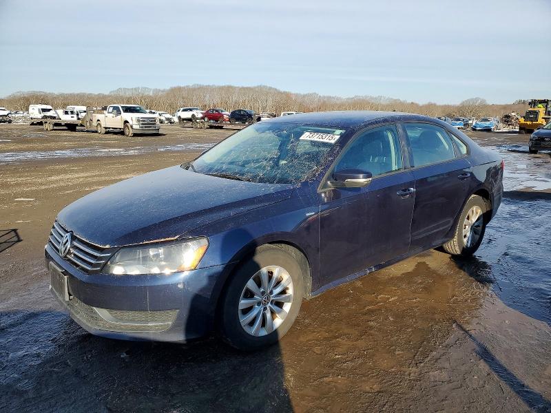 Photo 1 from auction – 2015 VOLKSWAGEN PASSAT S with VIN 1VWAT7A37FC032087