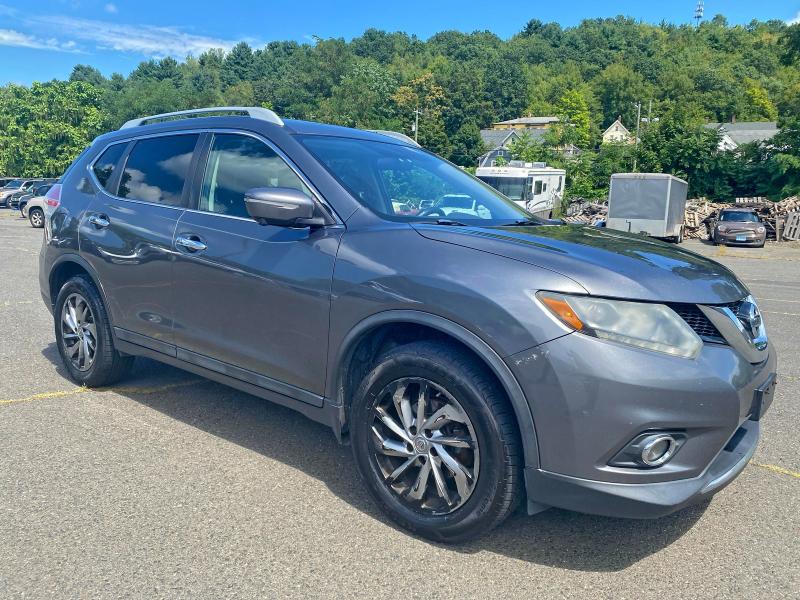 NISSAN ROGUE S 2015 with VIN 5N1AT2MV2FC827580 - Photo from auction