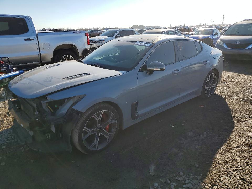 KIA STINGER 2020 with VIN KNAE45LC8L6073502 - Photo from auction