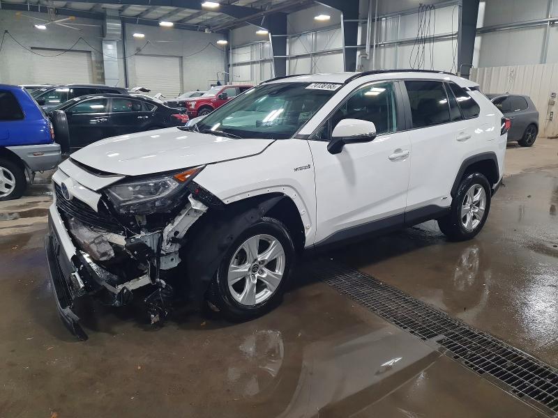 TOYOTA RAV4 XLE 2021 with VIN 4T3RWRFVXMU042383 - Photo from auction