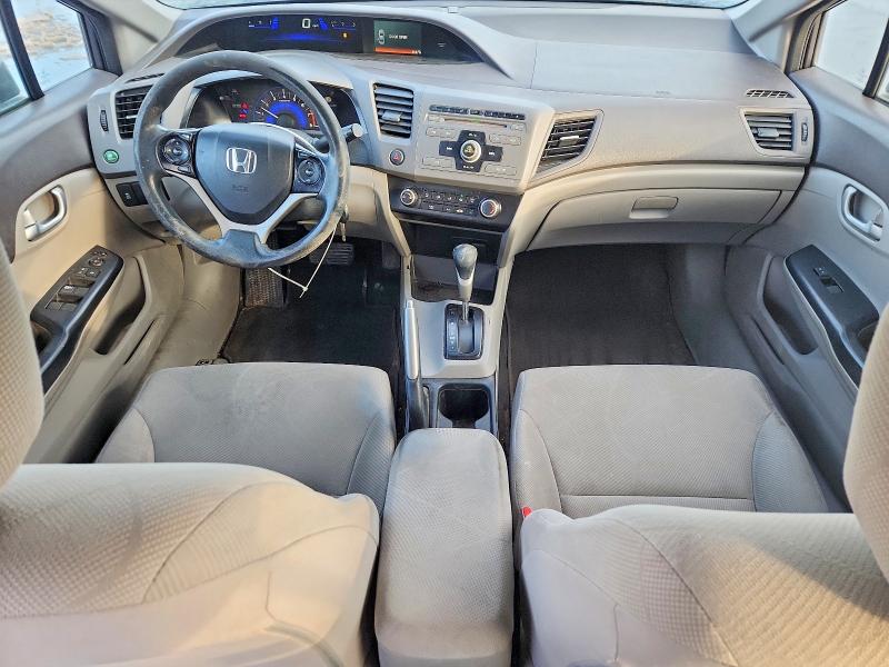 Photo 8 from auction – 2012 HONDA CIVIC LX with VIN 2HGFB2F5XCH596612