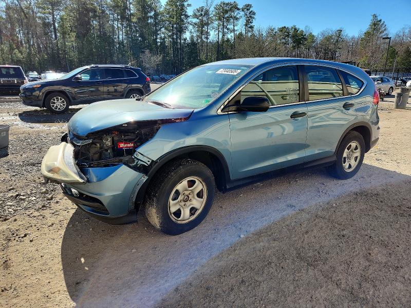 HONDA CR-V LX 2015 with VIN 2HKRM3H33FH544967 - Photo from auction