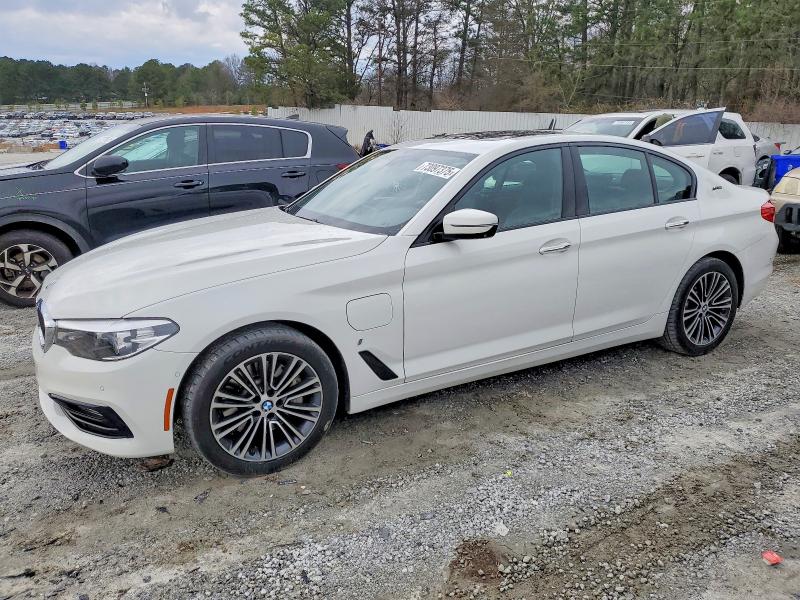 BMW 530E 2018 with VIN WBAJA9C51JB033718 - Photo from auction
