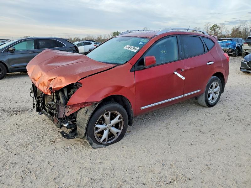 NISSAN ROGUE S 2011 with VIN JN8AS5MT1BW176317 - Photo from auction