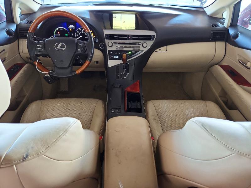 Photo 8 from auction – 2010 LEXUS RX 450H with VIN JTJBC1BA0A2025771