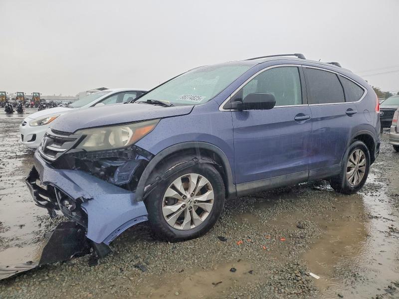 HONDA CR-V EX 2013 with VIN 2HKRM4H50DH678209 - Photo from auction