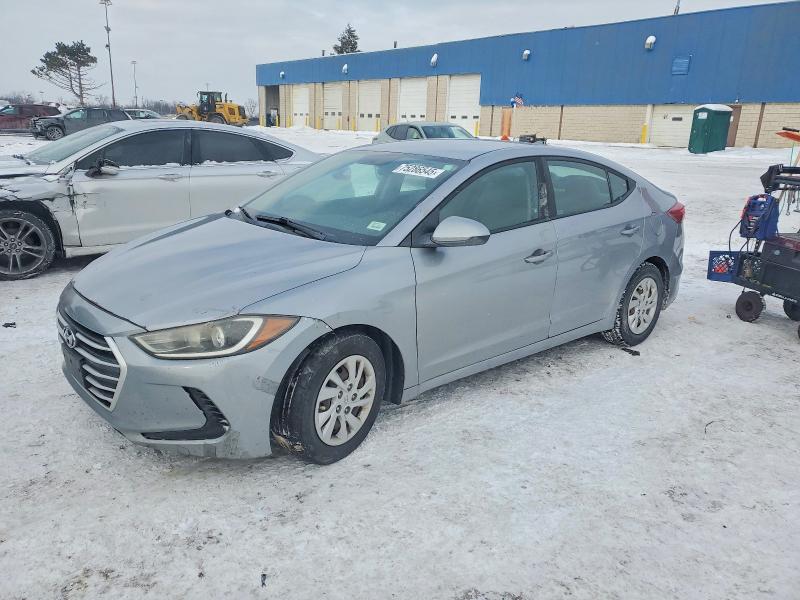 HYUNDAI ELANTRA 2017 with VIN 5NPD74LF5HH160779 - Photo from auction