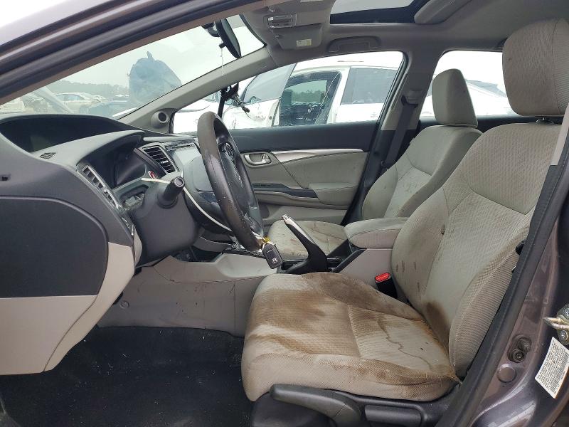 Photo 7 from auction – 2014 HONDA CIVIC with VIN 19XFB2F82EE046280