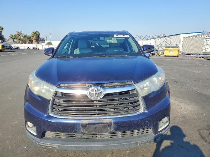 Foto 5 de la subasta – 2014 TOYOTA HIGHLANDER con VIN 5TDYKRFH7ES030907
