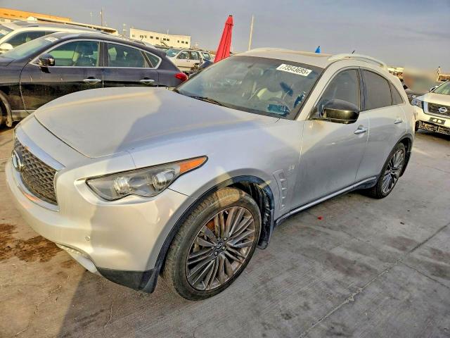 INFINITI QX70 2017 with VIN JN8CS1MU3HM141230 - Photo from auction