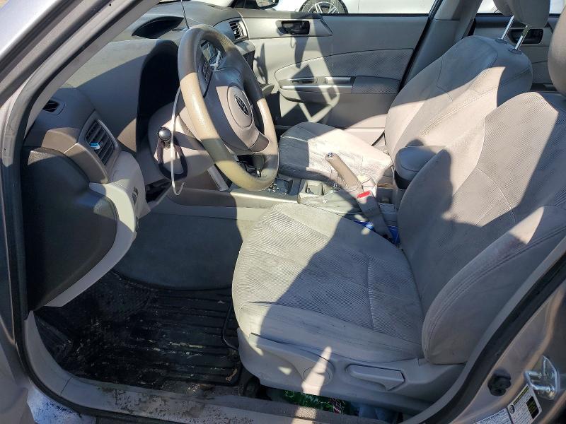 Photo 7 from auction – 2009 SUBARU FORESTER 2 with VIN JF2SH61699H746292