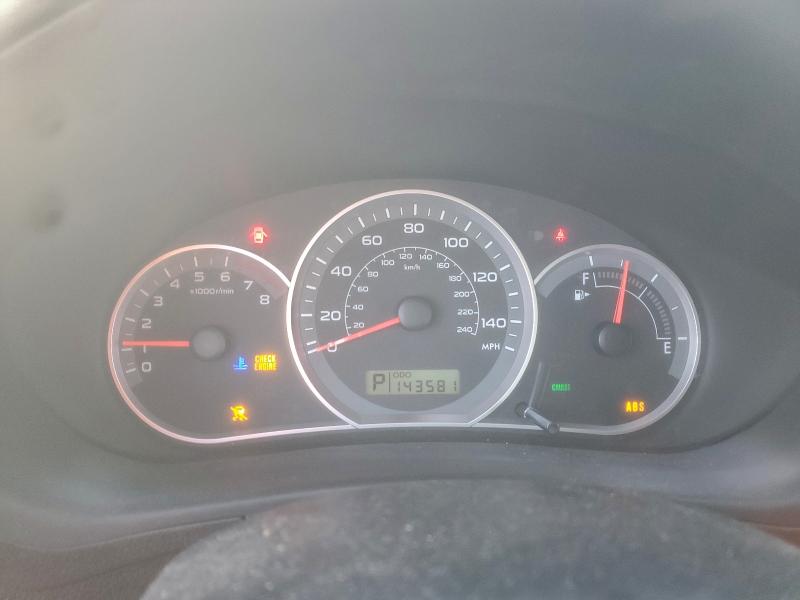 Photo 9 from auction – 2009 SUBARU IMPREZA 2. with VIN JF1GH61609H823013