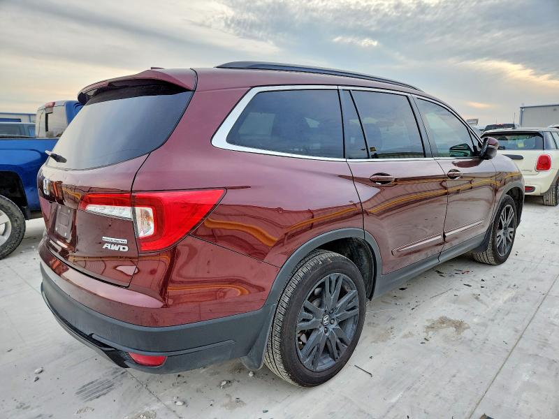 Photo 3 from auction – 2022 HONDA PILOT with VIN 5FNYF6H21NB101650