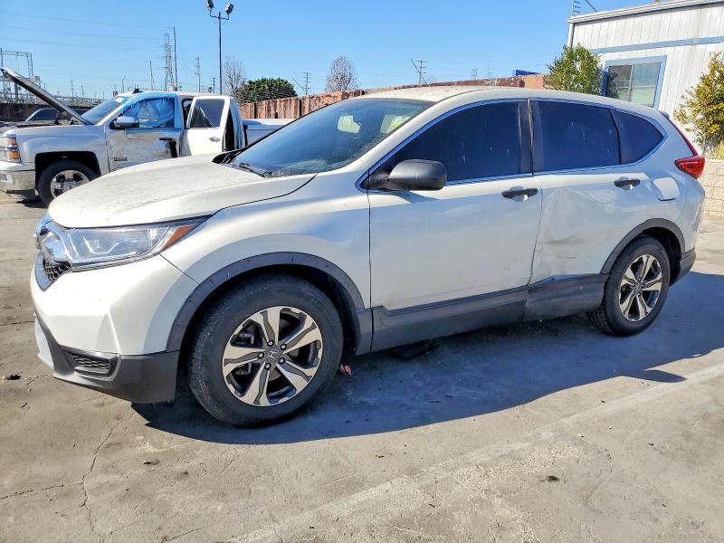 HONDA CR-V LX 2017 with VIN 2HKRW5H30HH400205 - Photo from auction