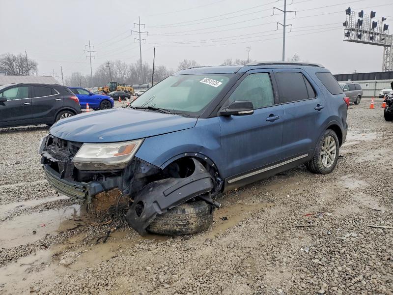 FORD EXPLORER X 2018 with VIN 1FM5K8D83JGB77113 - Photo from auction