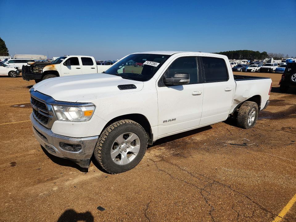 RAM 1500 2022 with VIN 1C6SRFMT3NN480686 - Photo from auction