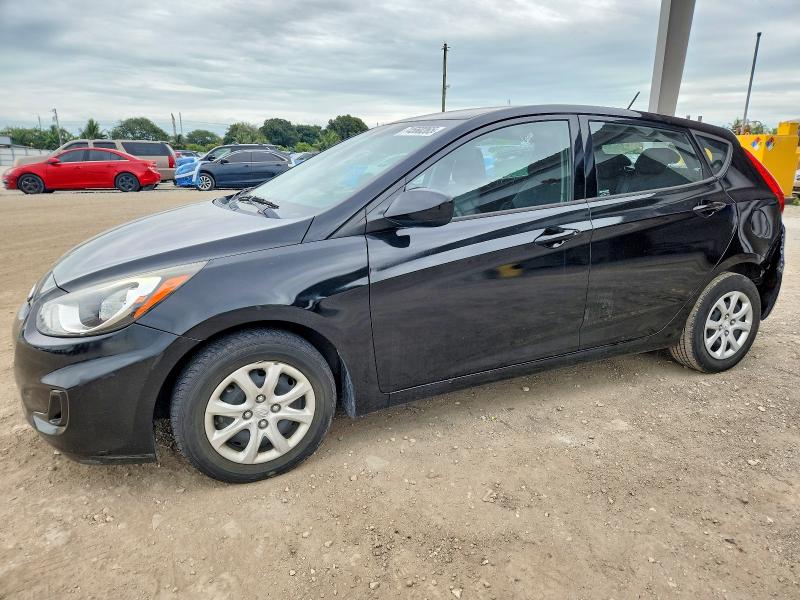 HYUNDAI ACCENT 2013 with VIN KMHCT5AE4DU114699 - Photo from auction