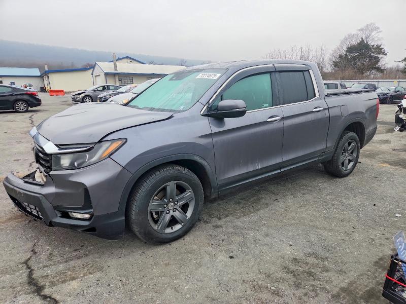 HONDA RIDGELINE 2022 with VIN 5FPYK3F76NB005612 - Photo from auction