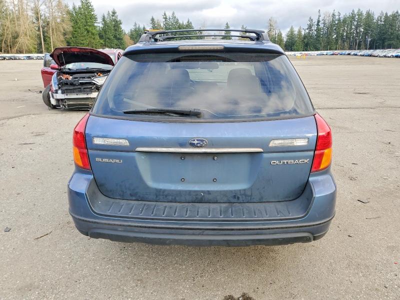 Photo 6 from auction – 2006 SUBARU LEGACY OUT with VIN 4S4BP62C167346276