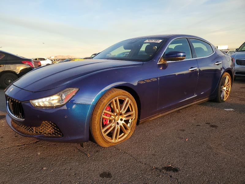 MASERATI GHIBLI 2017 with VIN ZAM57RSS6H1217056 - Photo from auction