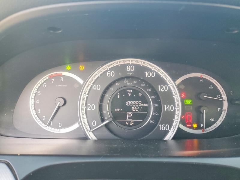 Photo 9 from auction – 2014 HONDA ACCORD with VIN 1HGCR2F33EA101097