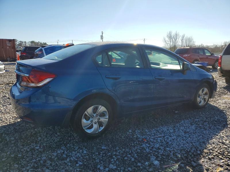 Photo 3 from auction – 2013 HONDA CIVIC with VIN 19XFB2F50DE025271