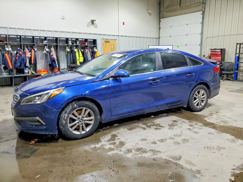 HYUNDAI SONATA SE 2015 with VIN 5NPE24AF0FH129538 - Photo from auction