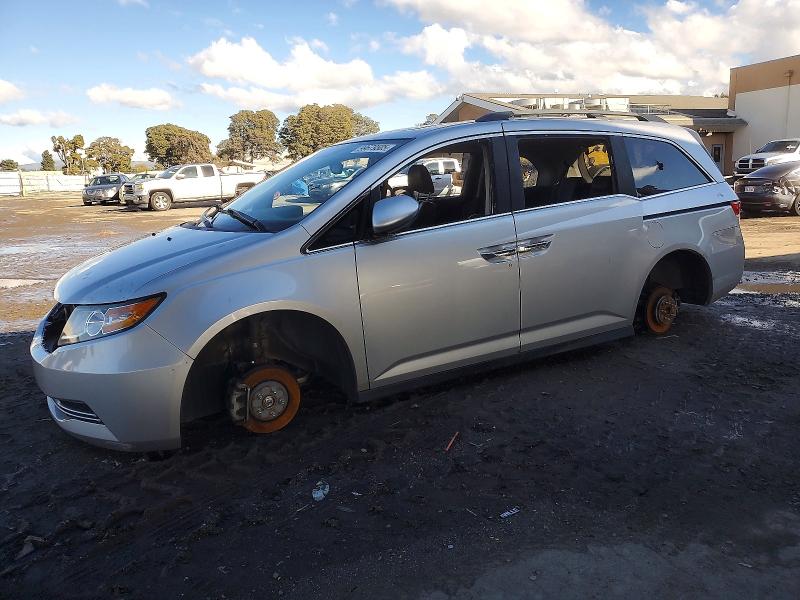 HONDA ODYSSEY EX 2014 with VIN 5FNRL5H64EB121904 - Photo from auction