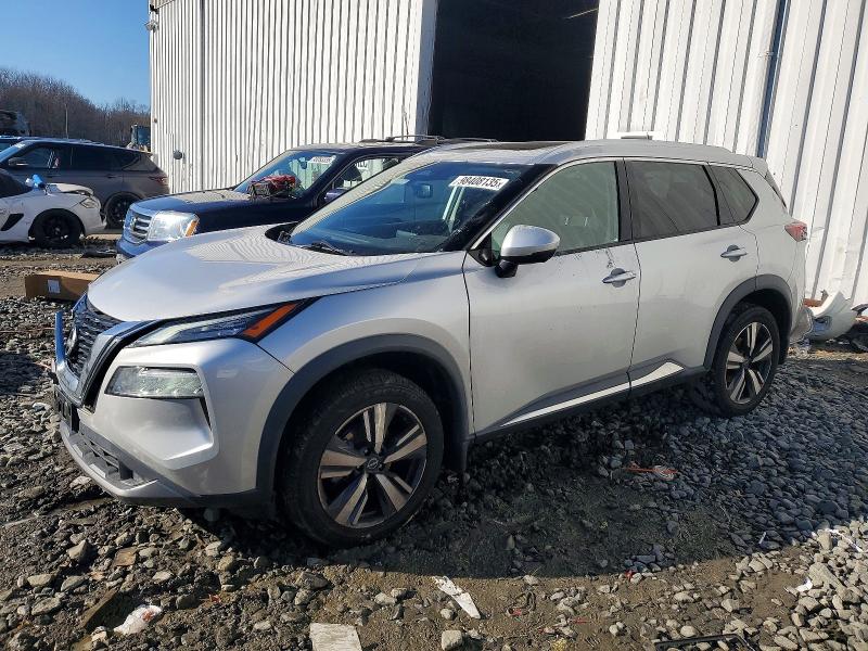 NISSAN ROGUE SL 2022 with VIN 5N1BT3CB0NC711973 - Photo from auction