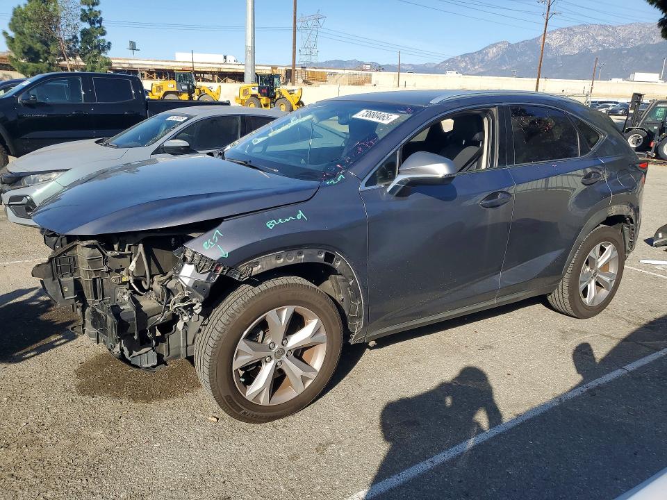 LEXUS NX 200T BA 2017 with VIN JTJYARBZ0H2072295 - Photo from auction