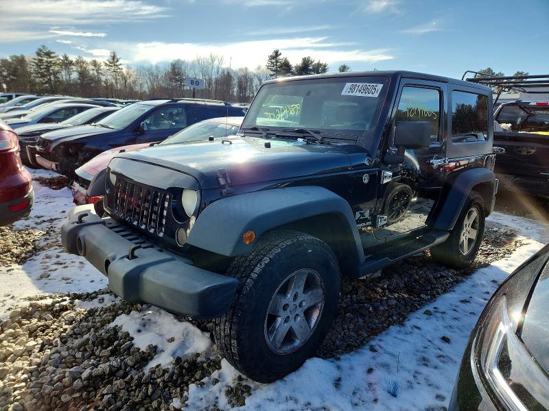 JEEP WRANGLER X 2009 with VIN 1J4FA24169L721323 - Photo from auction
