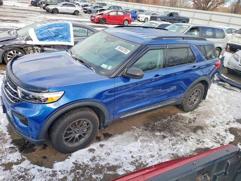 FORD EXPLORER X 2021 with VIN 1FMSK8DH9MGA90694 - Photo from auction