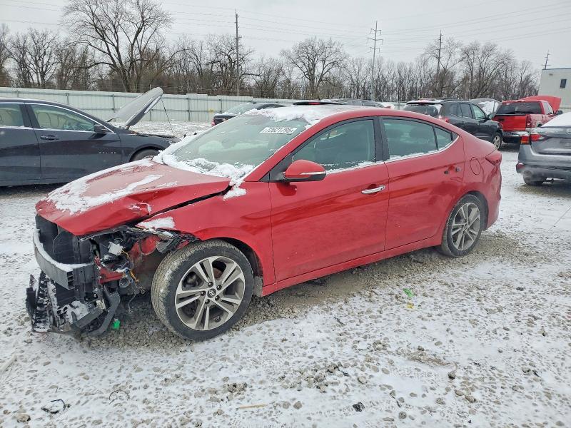 HYUNDAI ELANTRA 2017 with VIN 5NPD84LF2HH035476 - Photo from auction
