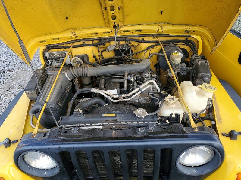 Photo 12 from auction – 2000 JEEP WRANGLER / with VIN 1J4FA49S9YP774795