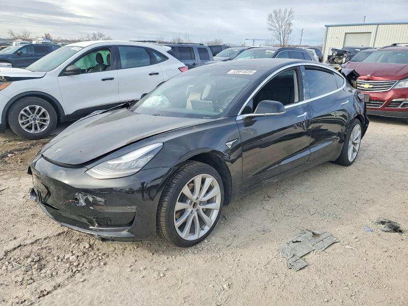 TESLA MODEL 3 2020 with VIN 5YJ3E1EB3LF666323 - Photo from auction
