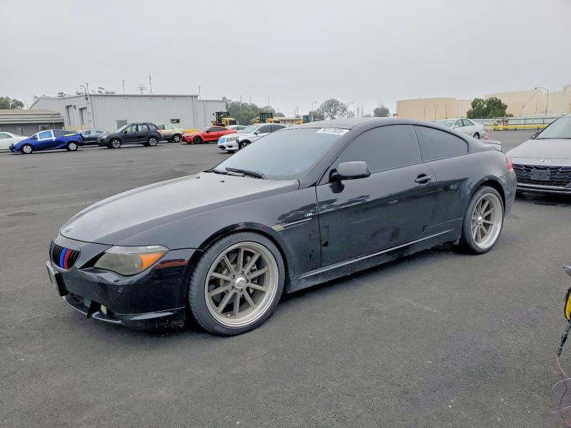 BMW 650 I 2006 with VIN WBAEH134X6CR51281 - Photo from auction