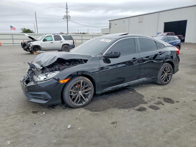 HONDA CIVIC 2018 with VIN 2HGFC2F7XJH591003 - Photo from auction
