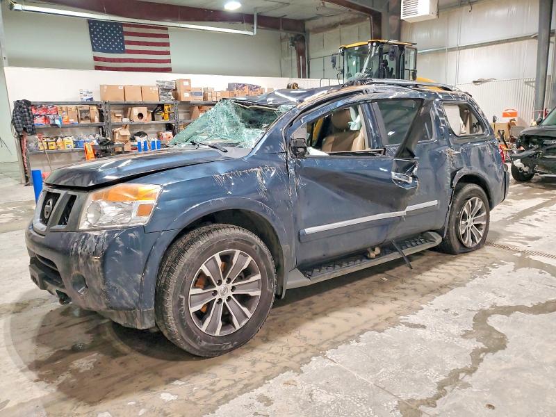 NISSAN ARMADA SV 2015 with VIN 5N1AA0NC7FN620548 - Photo from auction