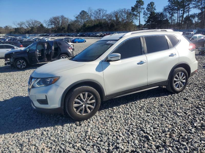 NISSAN ROGUE S 2018 with VIN KNMAT2MV1JP557070 - Photo from auction
