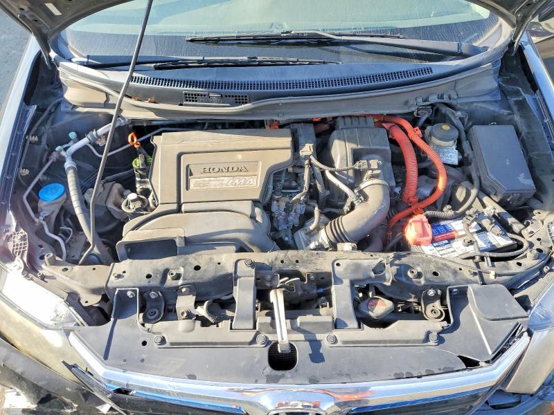 Photo 11 from auction – 2012 HONDA CIVIC HYBR with VIN JHMFB4F2XCS009722