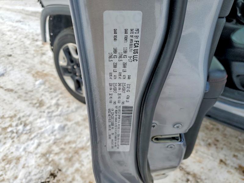 Photo 14 from auction – 2018 JEEP COMPASS TR with VIN 3C4NJDDB7JT163688