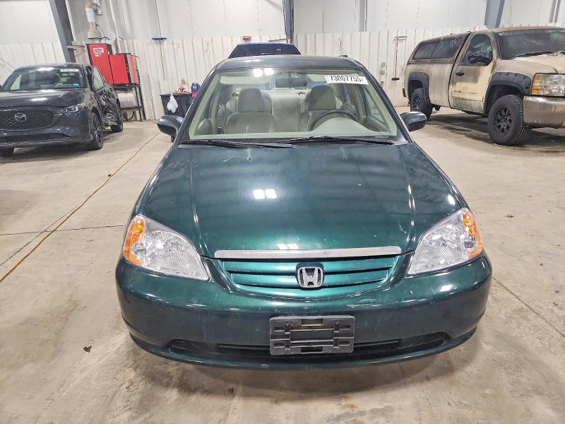 Photo 5 from auction – 2002 HONDA CIVIC LX with VIN 2HGES16542H516662