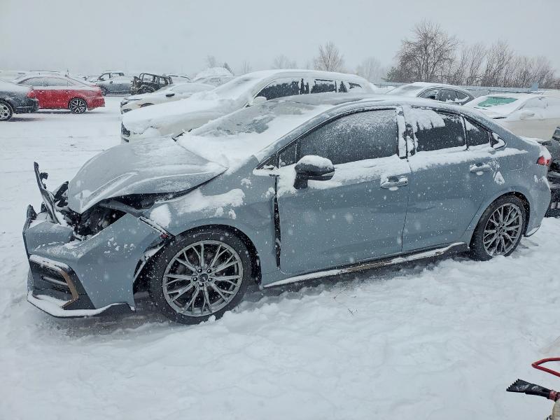 TOYOTA COROLLA 2021 with VIN 5YFB4MBE2MP078434 - Photo from auction