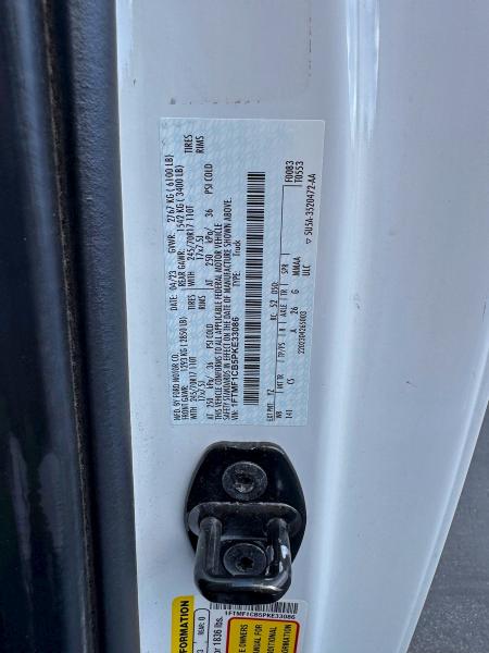 Photo 10 from auction – 2023 FORD F150 with VIN 1FTMF1CB5PKE33086