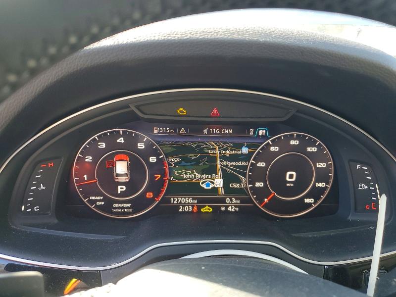 Photo 9 from auction – 2018 AUDI Q7 PREMIUM with VIN WA1LAAF72JD016371